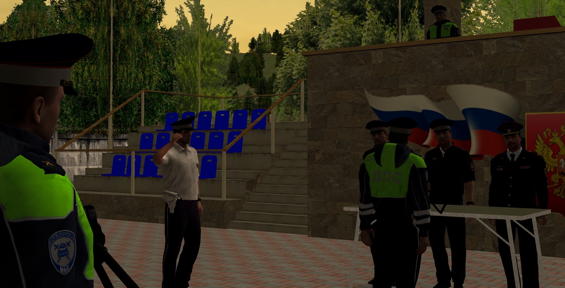 В Центре профессиональной подготовки прошло построение личного состава.