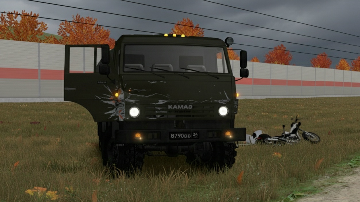 Смертельное ДТП с мотоциклистом на трассе Южный — Лыткарино