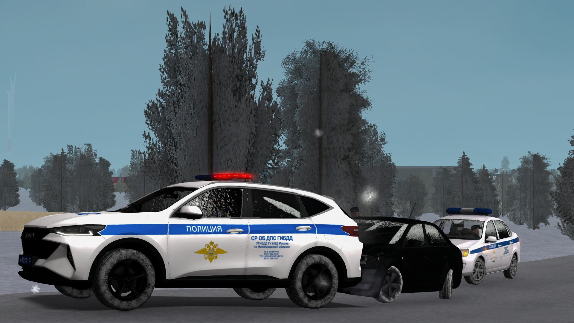 В Нижегородской области для задержания лихача Госавтоинспектора применили огнестрельное оружие.