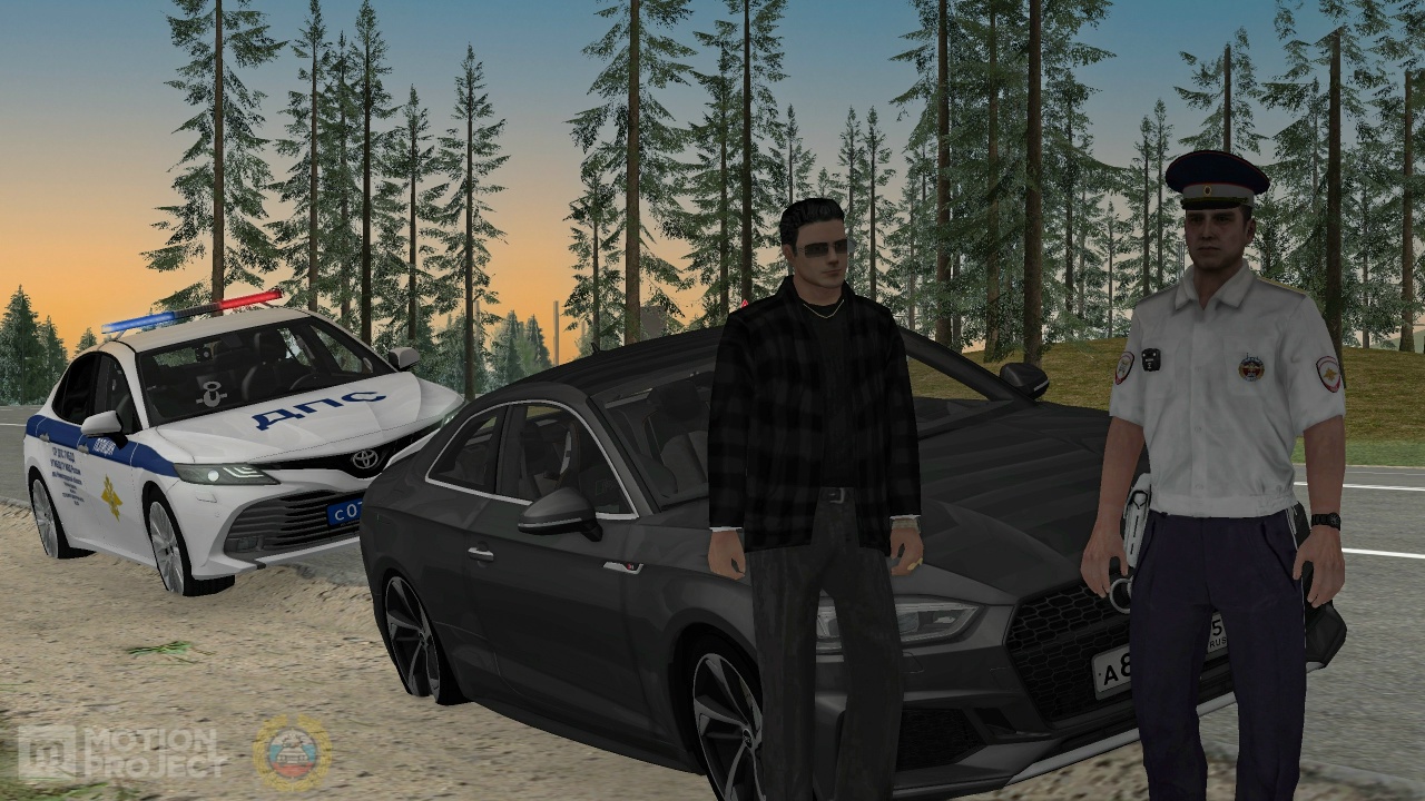 Автоинспектор Нижегородской области помог мужчине заменить пробитое колесо