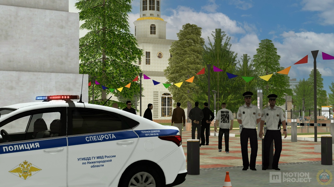 Госавтоинспекция Нижегородской области поздравляют всех гостей и жителей региона с главным православным праздником - Святой Пасхой!